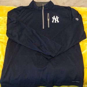 Men’s Large Yankee quarter zip lightweight jacket